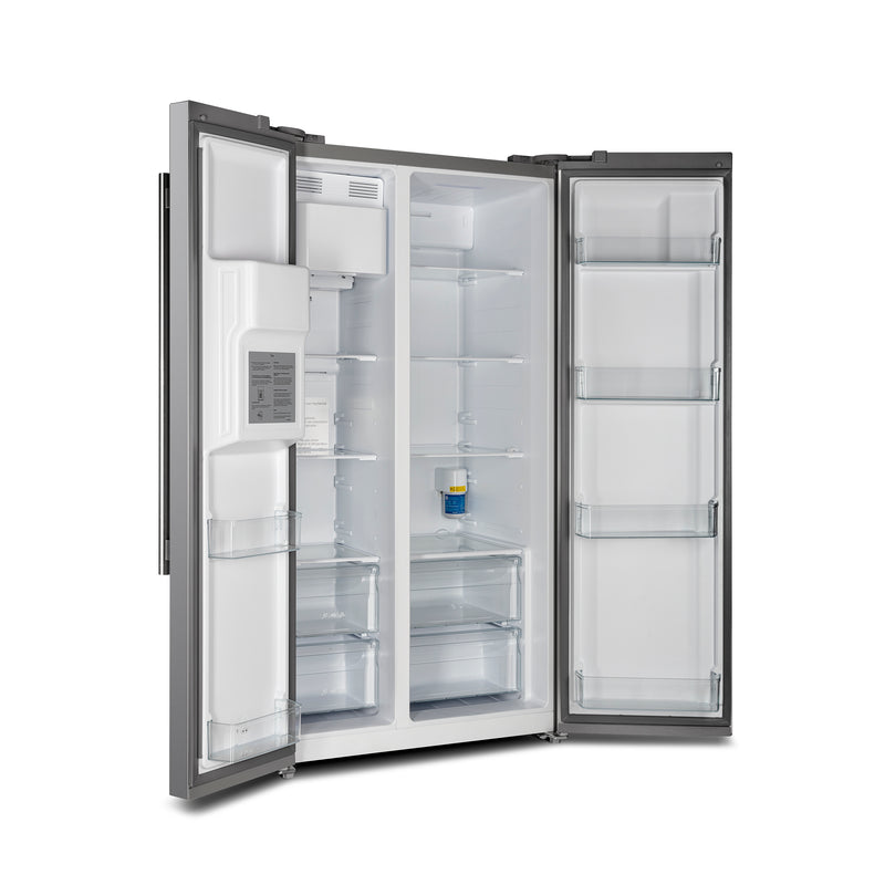 Load image into Gallery viewer, Forno Salerno 40-Inch Built-In Stainless Steel Refrigerator, 20 cu.ft, Decorative Grill, ENERGY STAR Certified