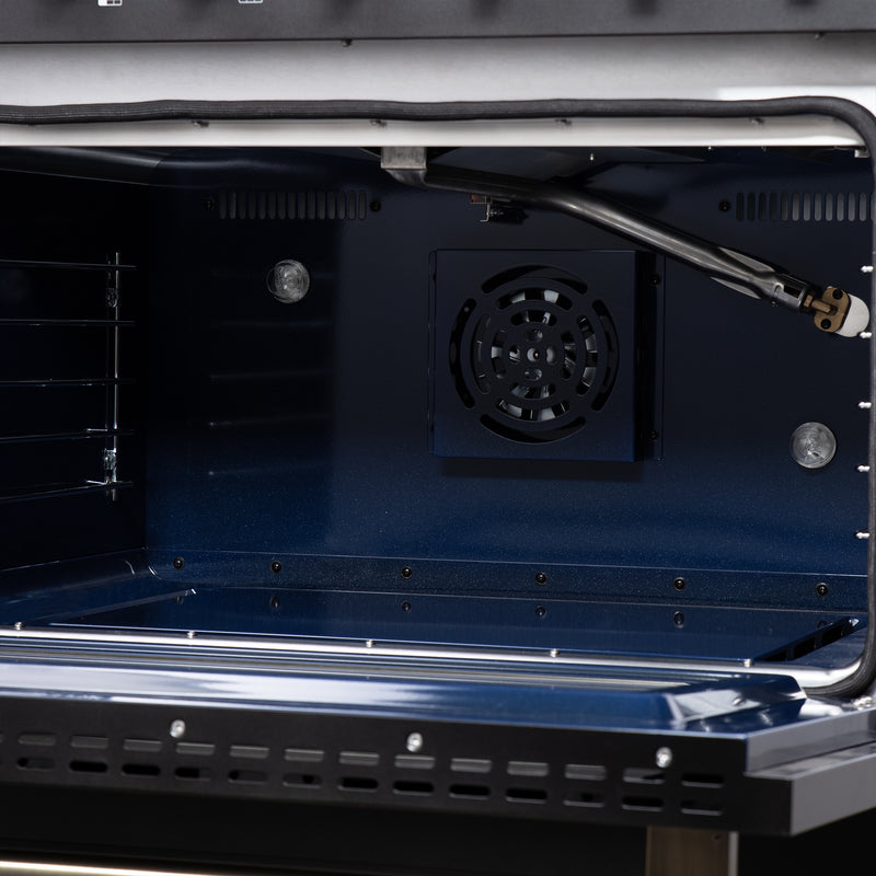 Load image into Gallery viewer, Forno Massimo 36-Inch, Black Freestanding Gas Range with 6 Sealed Burners - FFSGS6239-36BLK