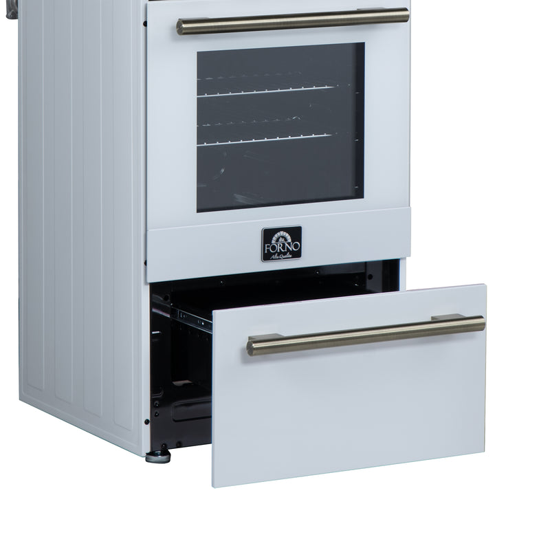 Load image into Gallery viewer, Forno Lamazze 20 Inch, White Freestanding Gas Range - FFSGS6265-20WHT