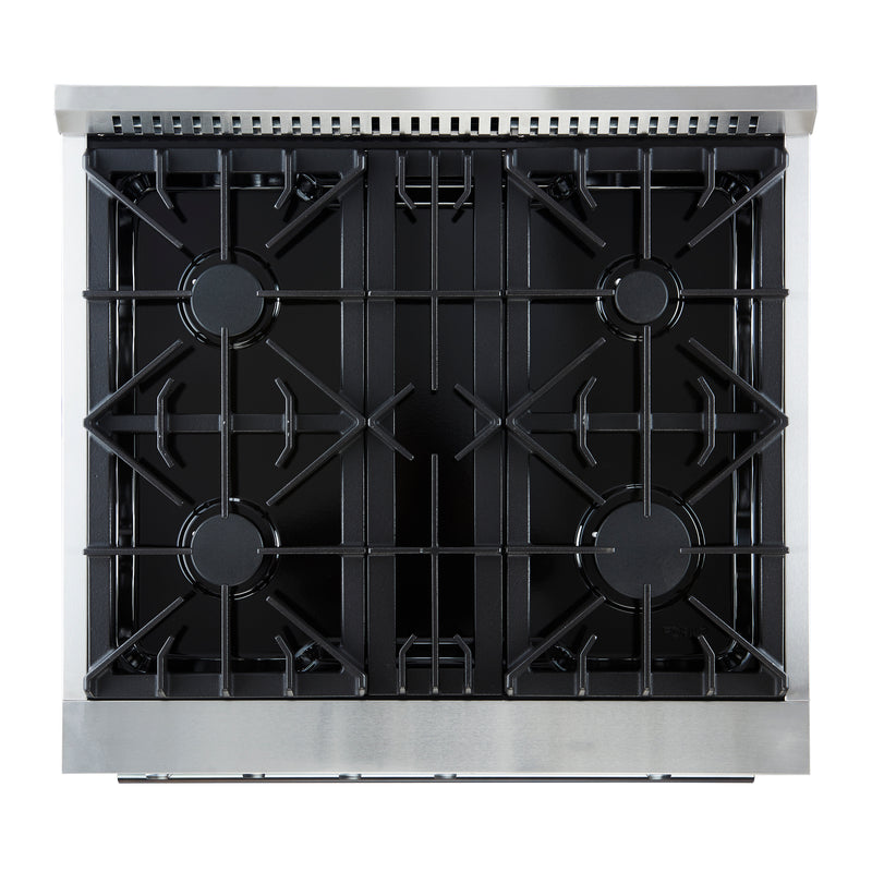 Load image into Gallery viewer, Marco 30-inch Gas Range Stainless Steel, 4 Burners 37,000 BTU, 4.32 cu.ft. Convection Oven