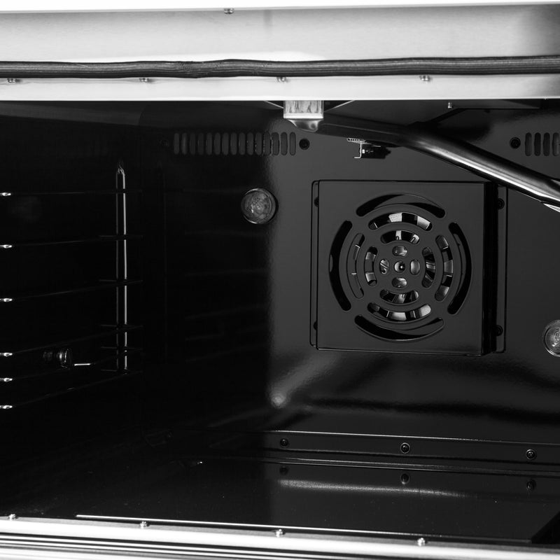 Load image into Gallery viewer, FORNO Galiano 48-inch Gas Range White & Antique Brass Design, 8 Burners, 107,000 BTU, Griddle, 6.58 cu.ft. Double Ovens