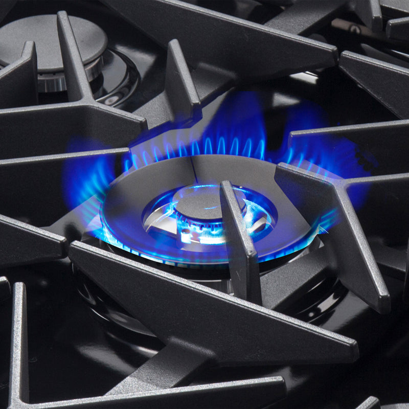 Load image into Gallery viewer, FORNO Giovanni 30-inch Gas Range Stainless Steel, 5 Burners 67,000 BTU, 4.32 cu.ft. Convection Oven
