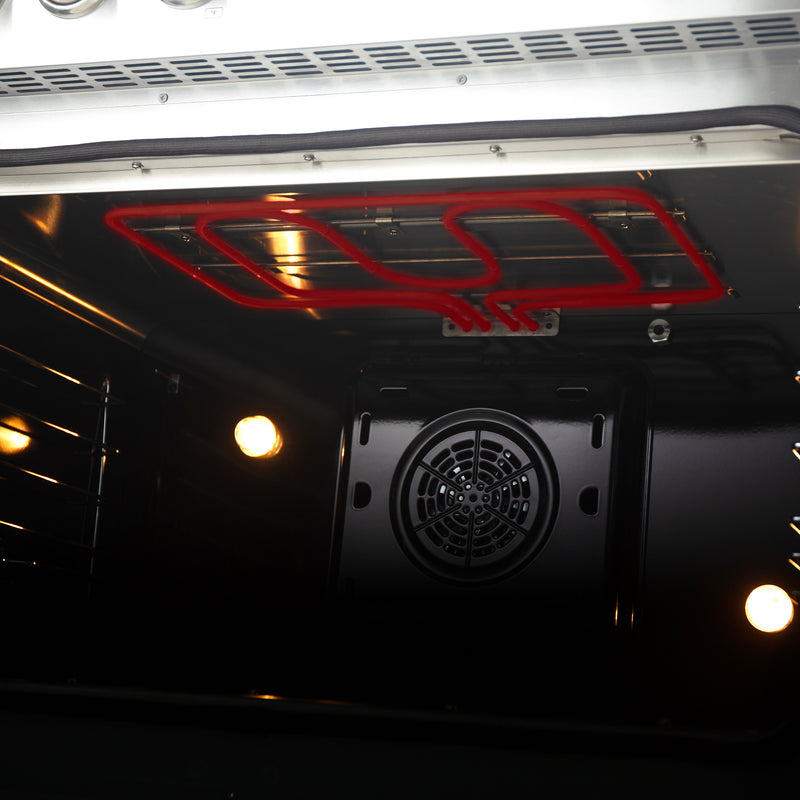 Load image into Gallery viewer, Forno Torino 36 Inch, Stainless Steel Induction Range with Air Fry - FFSIN0936-36