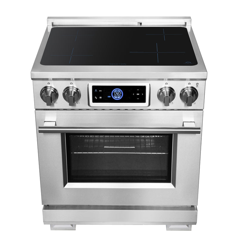 Load image into Gallery viewer, Forno Maximus 30 Inch, Stainless Steel Induction Range with Air Fryer - FFSIN0968-30