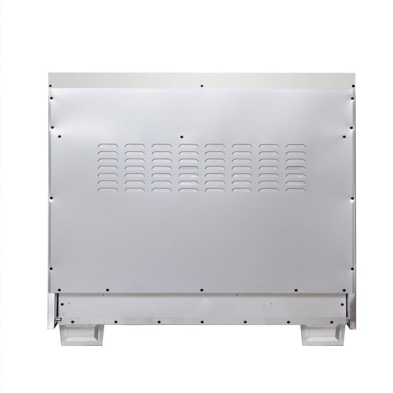Load image into Gallery viewer, Forno Maximus 36 Inch, Stainless Steel Induction Range with Air Fryer - FFSIN0968-36