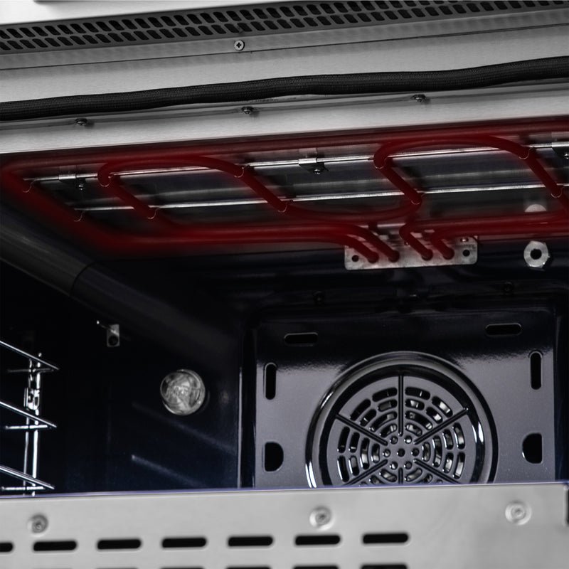Load image into Gallery viewer, Forno Maximus 36 Inch, Stainless Steel Induction Range with Air Fryer - FFSIN0968-36