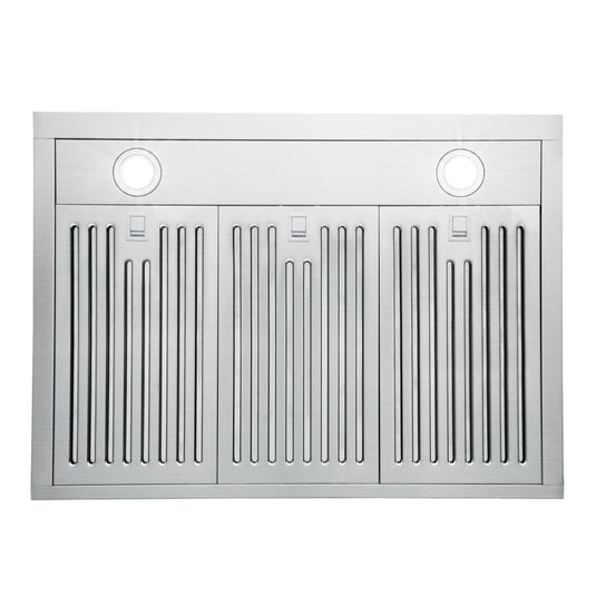 Cosmo 30 in. Under Cabinet Range Hood with Digital Touch Controls, 3-Speed Fan, LED Lights and Permanent Filters in Stainless Stee