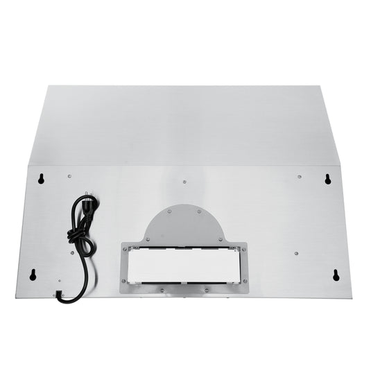 Cosmo 30 in. Under Cabinet Range Hood with Digital Touch Controls, 3-Speed Fan, LED Lights and Permanent Filters in Stainless Stee