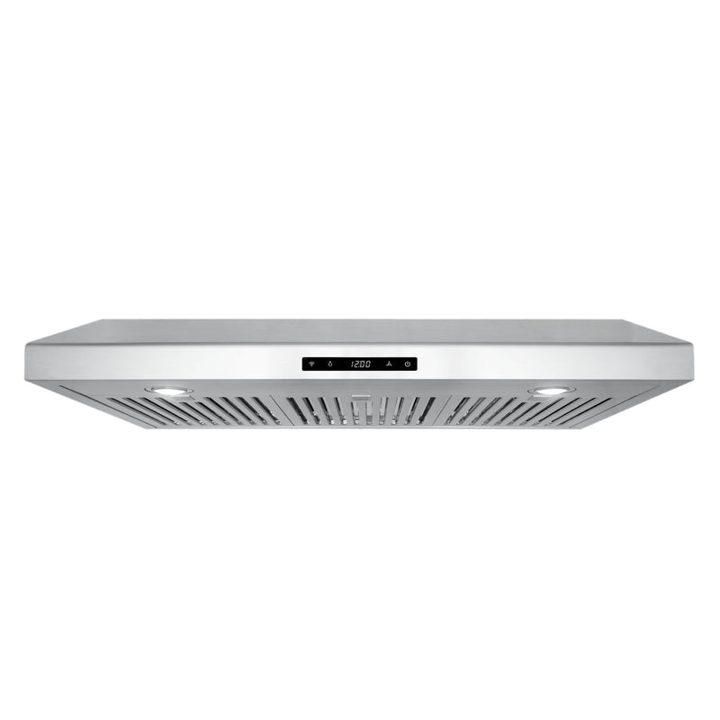 Load image into Gallery viewer, Cosmo 36 in. Under Cabinet Range Hood with Digital Touch Controls, 3-Speed Fan, LED Lights and Permanent Filters in Stainless Steel