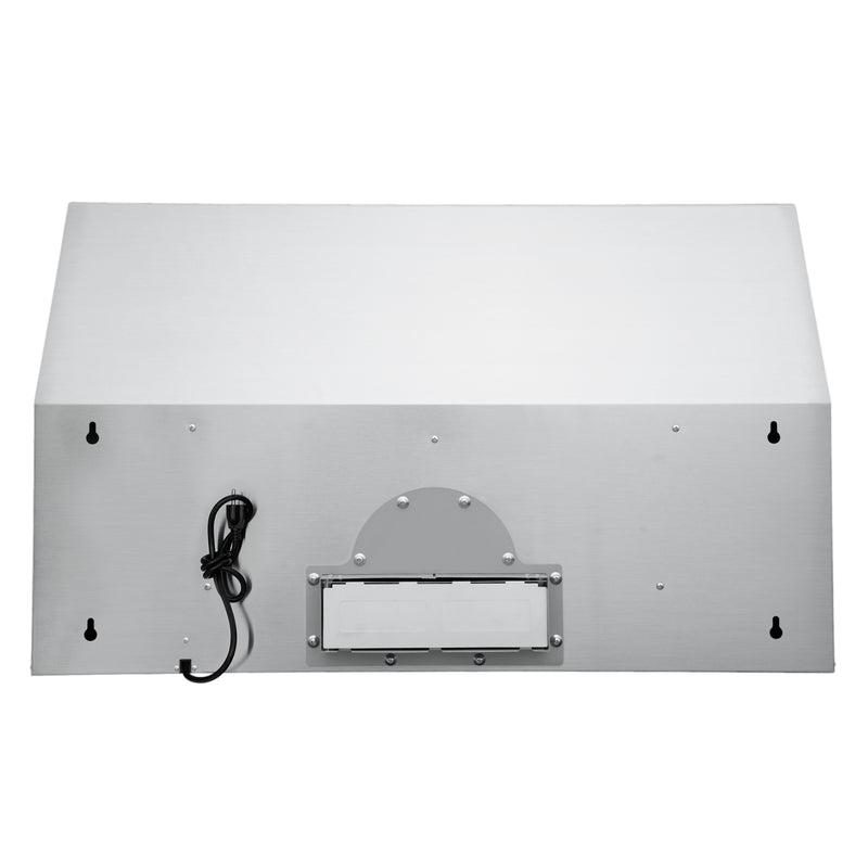 Load image into Gallery viewer, Cosmo 36 in. Under Cabinet Range Hood with Digital Touch Controls, 3-Speed Fan, LED Lights and Permanent Filters in Stainless Steel