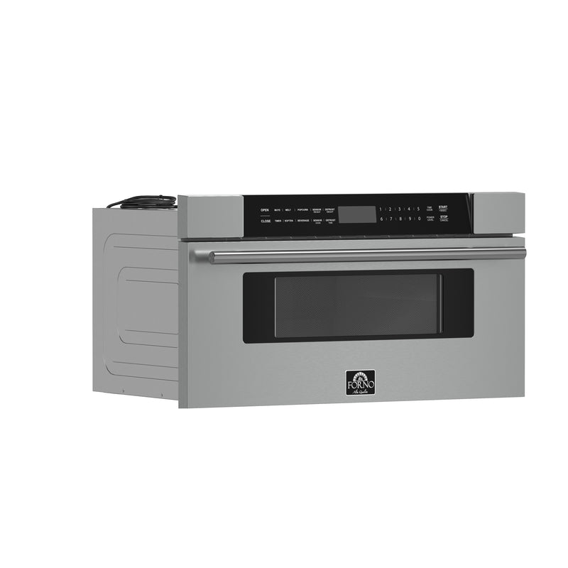 Load image into Gallery viewer, Forno Capoliveri 30-Inch, Stainless Steel Drawer Microwave - FMWDR3000-30