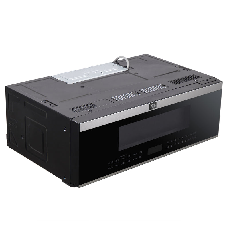 Load image into Gallery viewer, Forno Padula Over the Range Microwave, 30-Inch 1.2 cu.ft., Stainless Steel, 400 CFM, Sensor Cook
