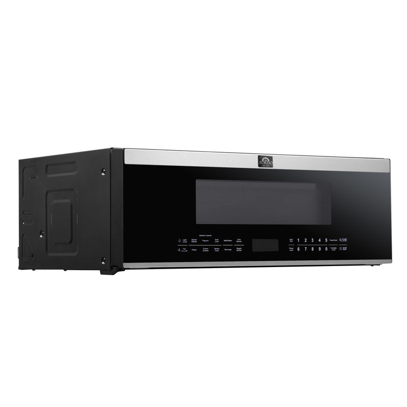 Load image into Gallery viewer, Forno Padula Over the Range Microwave, 30-Inch 1.2 cu.ft., Stainless Steel, 400 CFM, Sensor Cook
