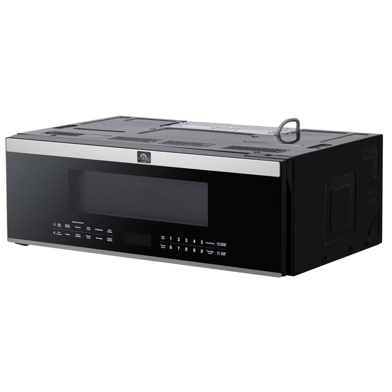 Load image into Gallery viewer, Forno Padula Over the Range Microwave, 30-Inch 1.2 cu.ft., Stainless Steel, 400 CFM, Sensor Cook