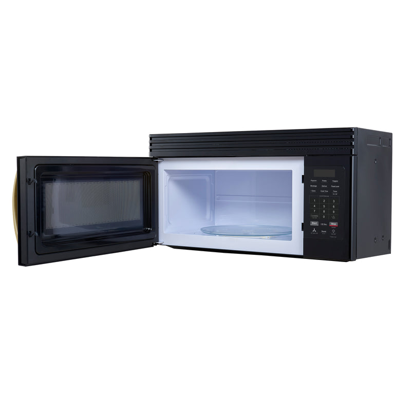 Load image into Gallery viewer, Forno Scalo 30-Inch, Black Over the Range Microwave - FOTR3007-30BLK