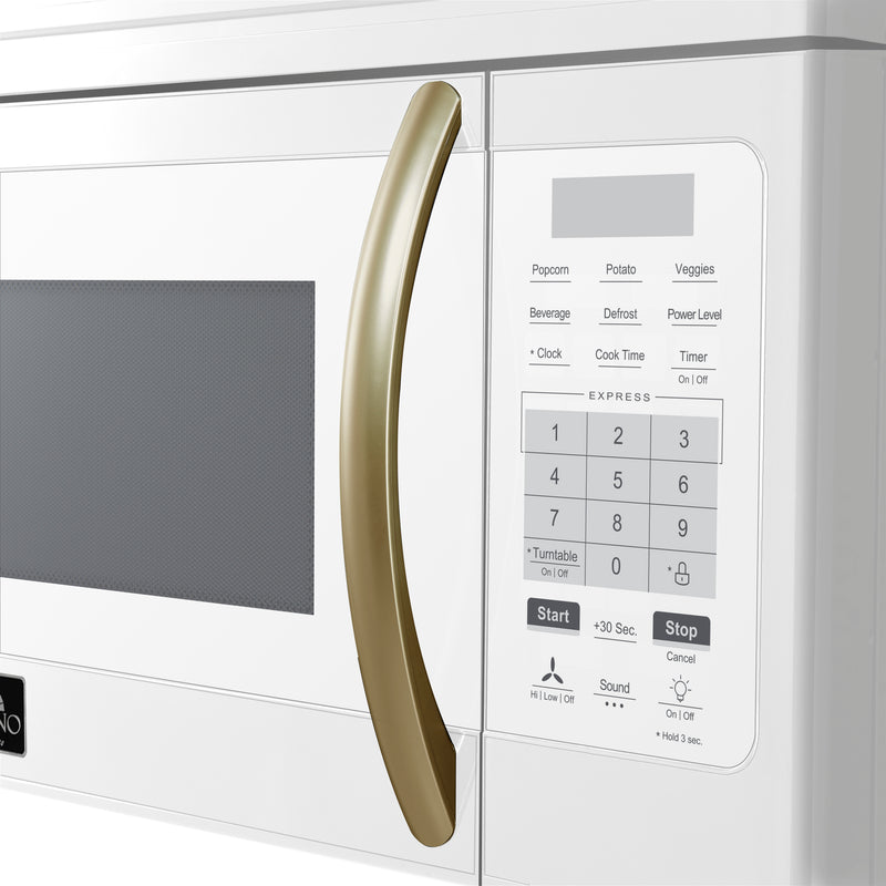 Load image into Gallery viewer, Forno Scalo 30-Inch, White Over the Range Microwave - FOTR3007-30WHT