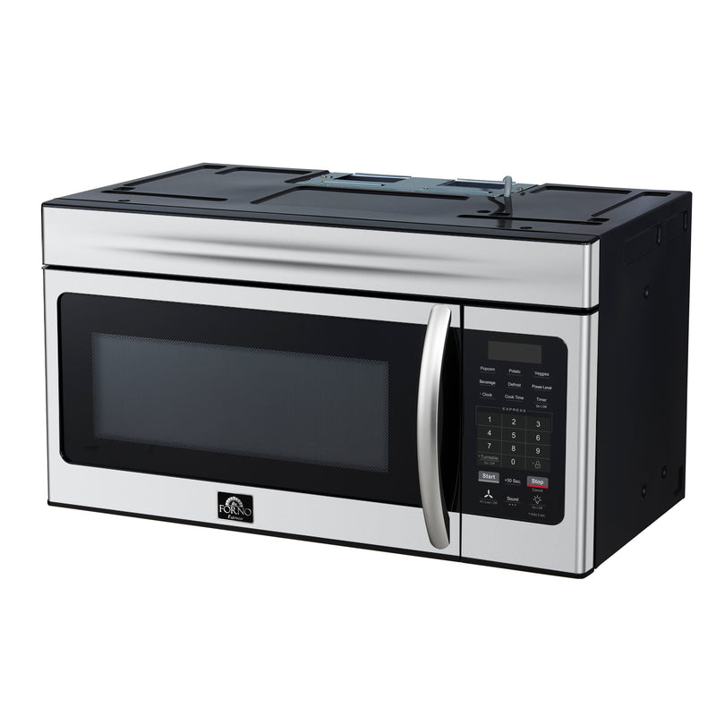 Load image into Gallery viewer, Forno Scalo 30-Inch, Stainless Steel Over the Range Microwave - FOTR3007-30