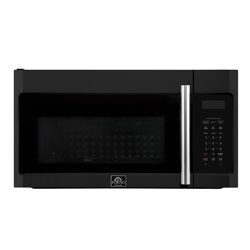 Load image into Gallery viewer, Forno Fornace 30-Inch, Black Over the Range Convection Microwave - FOTR3038-30BLK