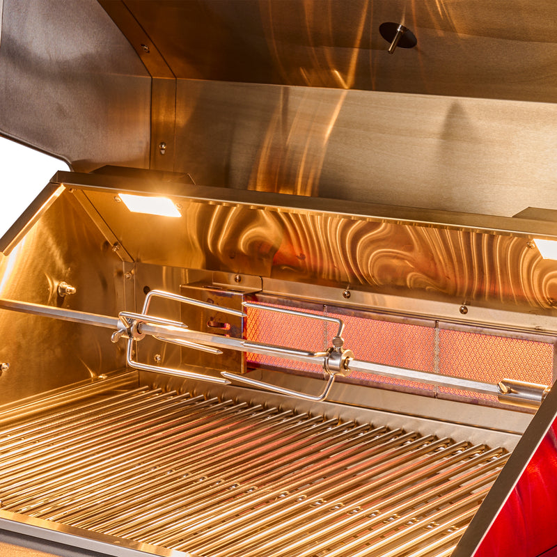 Load image into Gallery viewer, Forno Rimini Outdoor Kitchen: 30" BBQ 62,600 BTU, 4.8 cu.ft. Refrigerators, White Countertops