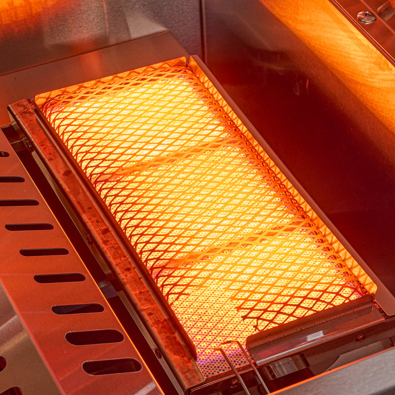 Load image into Gallery viewer, Forno Rimini Outdoor Kitchen: 30" BBQ 62,600 BTU, 4.8 cu.ft. Refrigerators, White Countertops