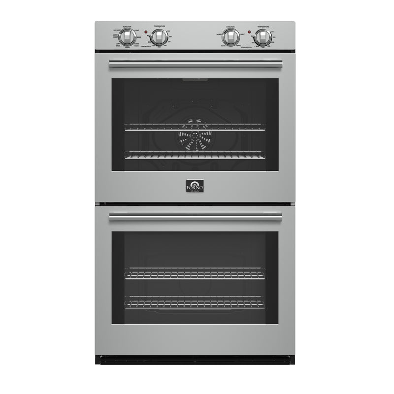Load image into Gallery viewer, Forno Vomero 30-Inch, Stainless Steel Double Wall Oven - FBOEL1324-30