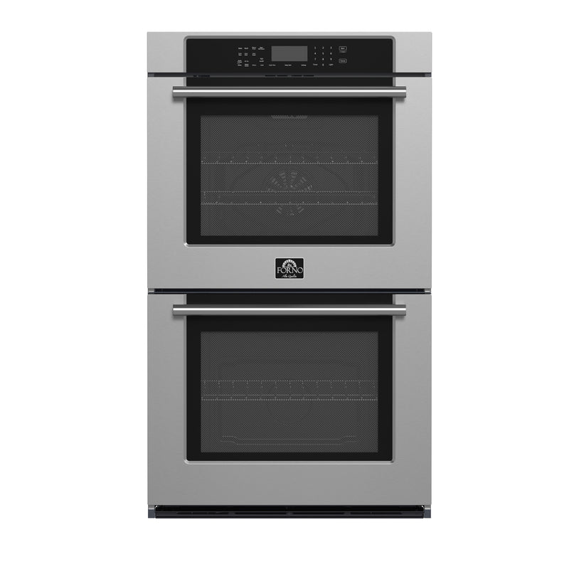 Load image into Gallery viewer, Forno Villarosa 30-Inch, Stainless Steel Built-In Double Wall Oven - FBOEL1365-30