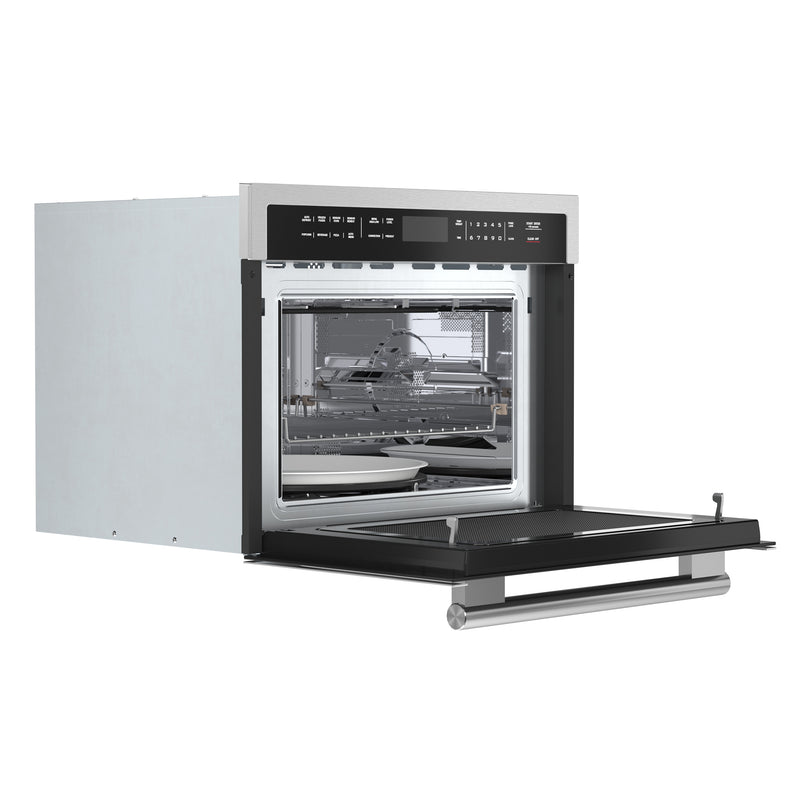 Load image into Gallery viewer, Forno Oliena 24-Inch, Stainless Steel Compact Oven and 1000 Watt Microwave - FMWDR3093-24