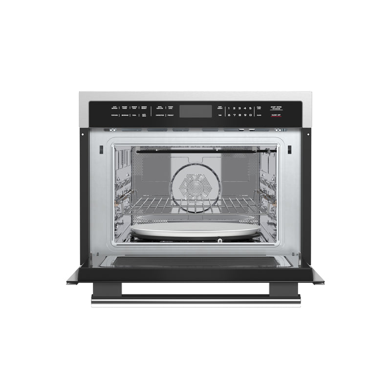Load image into Gallery viewer, Forno Oliena 24-Inch, Stainless Steel Compact Oven and 1000 Watt Microwave - FMWDR3093-24