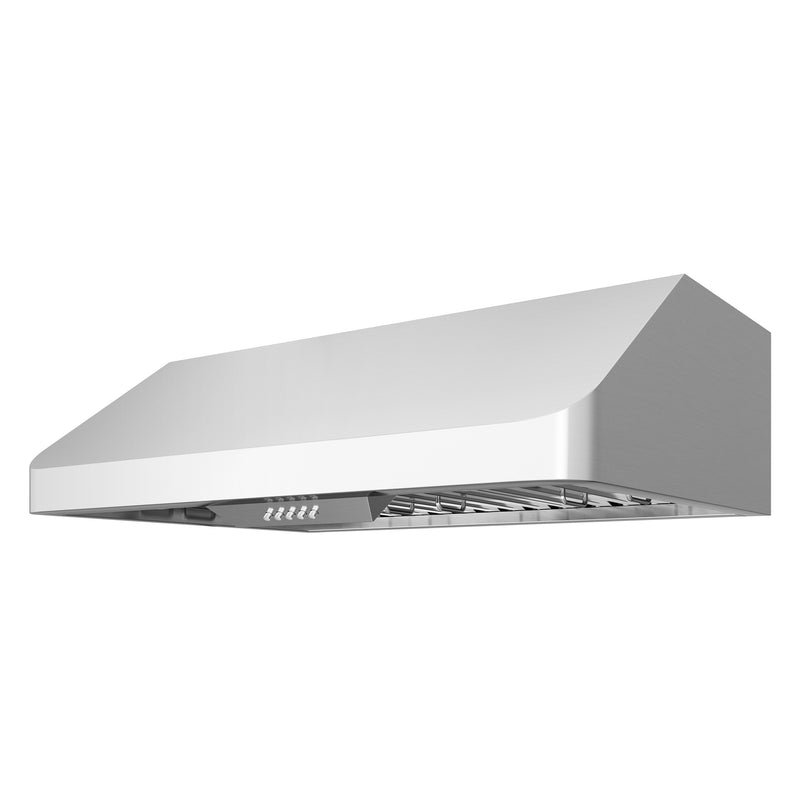 Load image into Gallery viewer, Cosmo 30 in. Ducted Under Cabinet Range Hood in Stainless Steel with Push Button Controls, LED Lighting and Permanent Filters