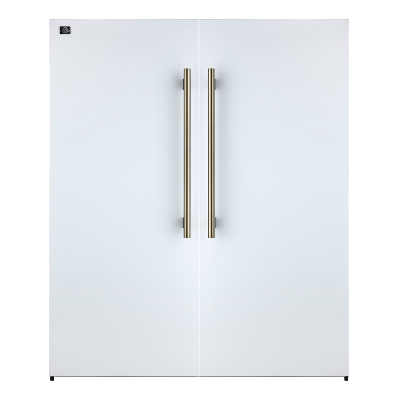 Load image into Gallery viewer, Forno Maderno 2-28-Inch, White Wide Convertible Refrigerator/Freezer - FFFFD1722-60SG-WHT