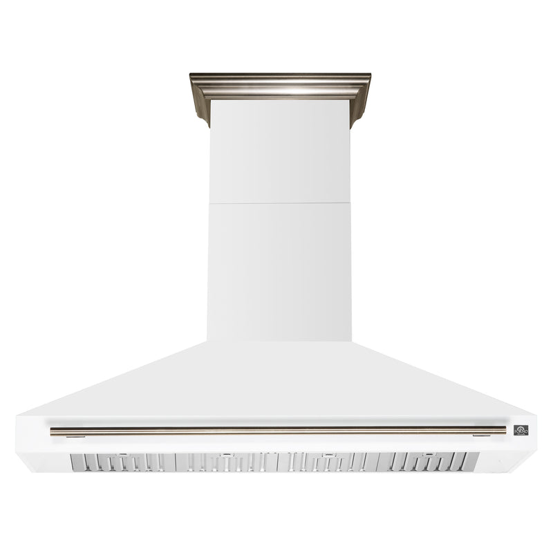 Load image into Gallery viewer, Forno Aria 60 Inch, White Wall-Mounted Range Hood - FRHWM5095-60WHT