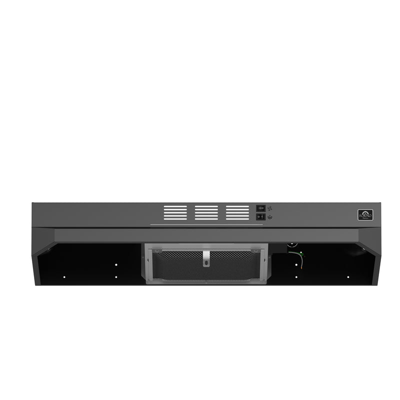 Load image into Gallery viewer, Forno Cappa 30-Inch, Black Under Cabinet Range Hood - FRHUC5200-30BLK