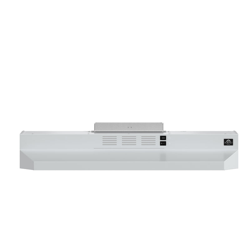 Load image into Gallery viewer, Forno Cappa 30-Inch, White Under Cabinet Range Hood - FRHUC5200-30WHT