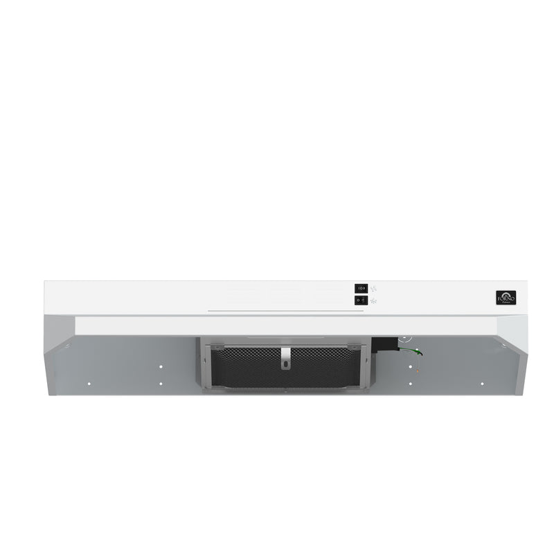Load image into Gallery viewer, Forno Cappa 30-Inch, White Under Cabinet Range Hood - FRHUC5200-30WHT