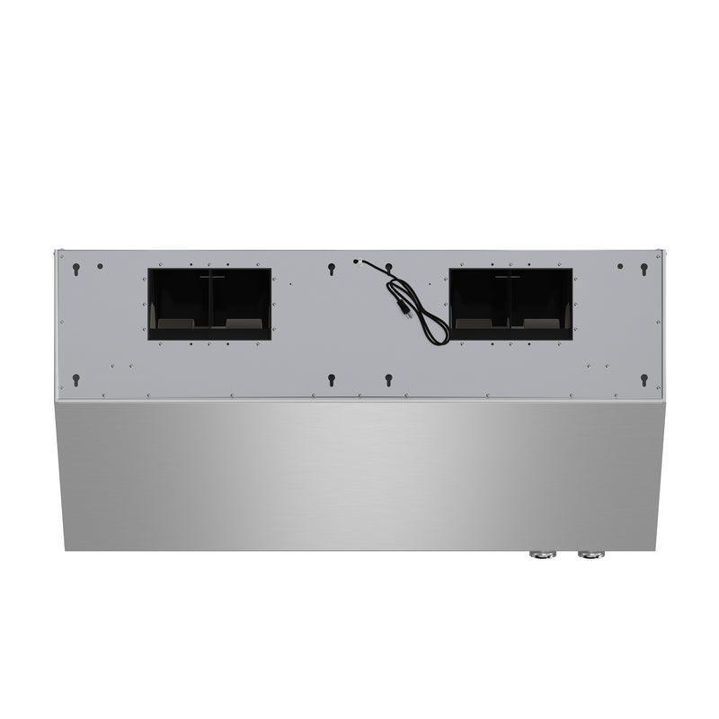 Load image into Gallery viewer, Forno Biagio 48-Inch Wall Mounted Range Hood, Stainless Steel, Heavy Duty