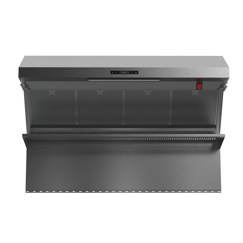 Load image into Gallery viewer, Forno Savona 48-Inch, Stainless Steel Wall Mount Range Hood with Hybrid Filters and Backsplash - FRHWM5029-48HB
