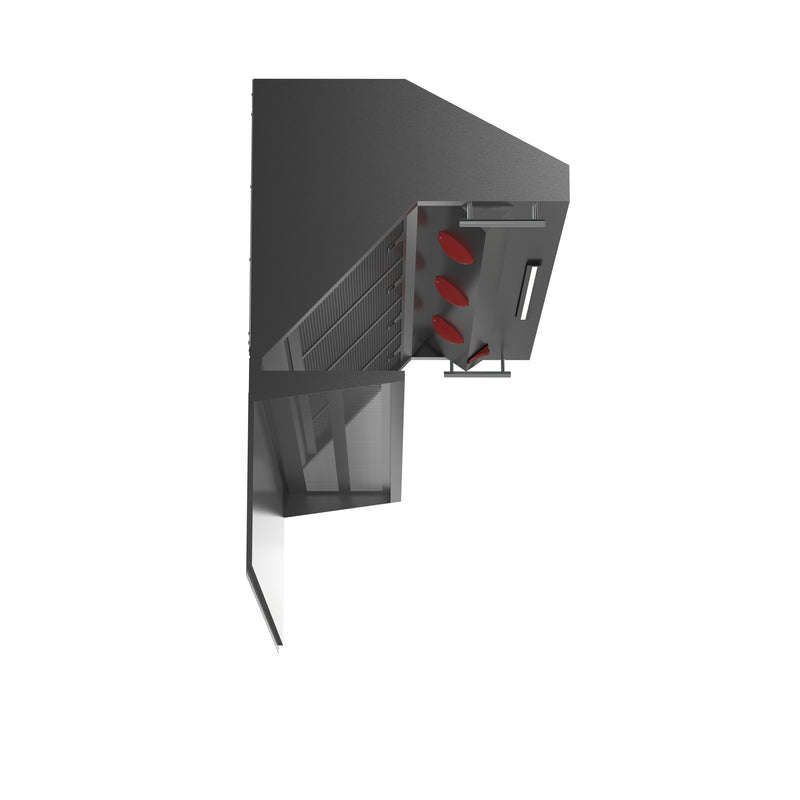 Load image into Gallery viewer, Forno Savona 48-Inch, Stainless Steel Wall Mount Range Hood with Hybrid Filters and Backsplash - FRHWM5029-48HB