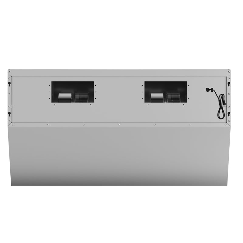 Load image into Gallery viewer, Forno Savona 48-Inch, Stainless Steel Wall Mount Range Hood with Hybrid Filters and Backsplash - FRHWM5029-48HB