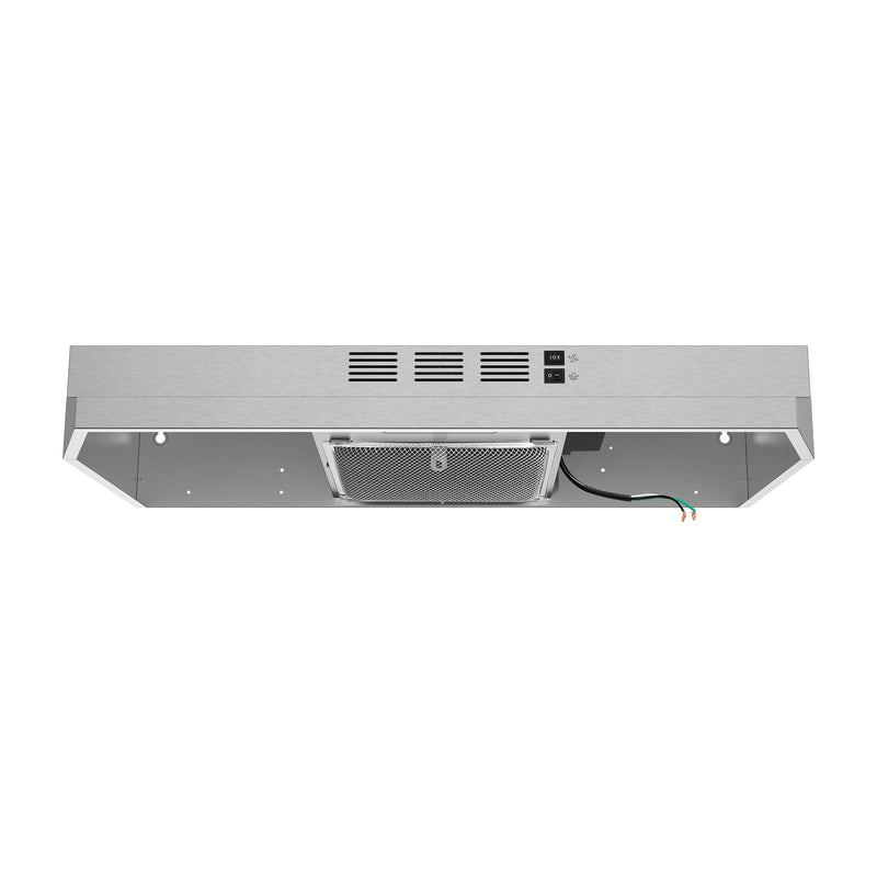 Load image into Gallery viewer, Forno Cappa 30-Inch Under Cabinet Range Hood, Stainless Steel, 200 CFM, Convertible, LED Lighting