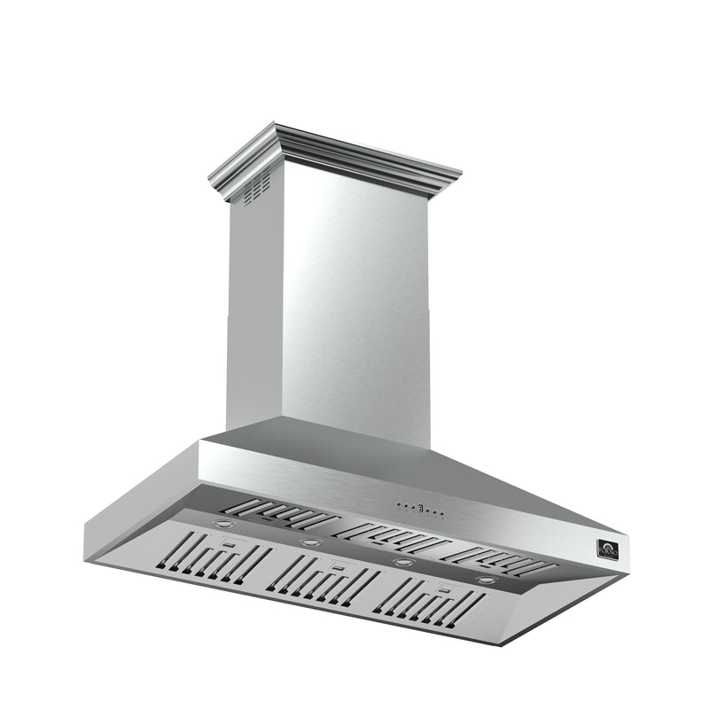 Load image into Gallery viewer, Forno Orvieto 48-Inch, Stainless Steel Wall Mount Range Hood - FRHWM5094-48
