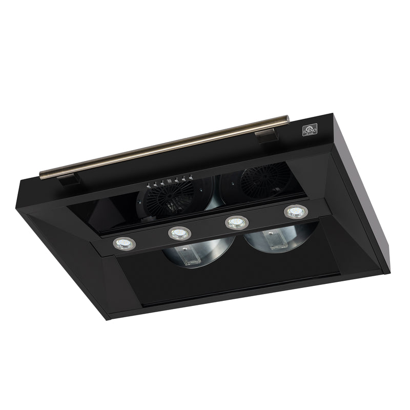Load image into Gallery viewer, Forno Aria 36 Inch, Black Wall-Mounted Range Hood - FRHWM5095-36BLK