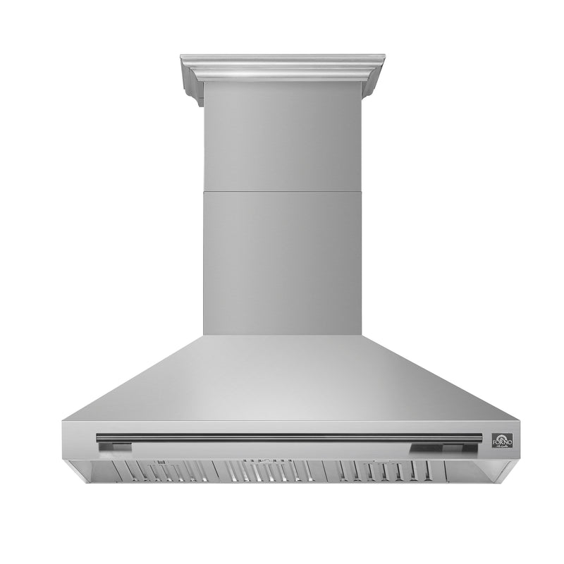 Load image into Gallery viewer, Forno Aria 48 Inch, Stainless Steel Wall-Mounted Range Hood - FRHWM5095-48