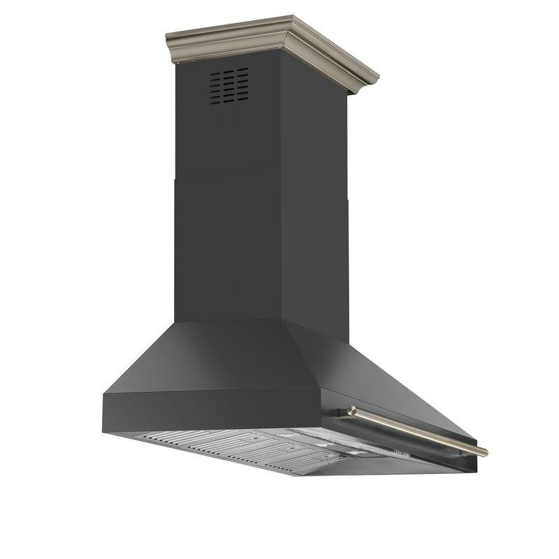 Load image into Gallery viewer, Forno Aria 60 Inch, Black Wall-Mounted Range Hood - FRHWM5095-60BLK