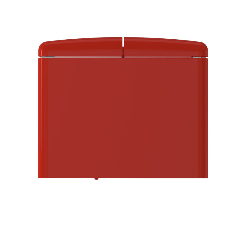 Load image into Gallery viewer, Forno Luigi 33-Inch French Door Refrigerator, 18 cu.ft, Red Finish, Handle-Free Design, ENERGY STAR Certified