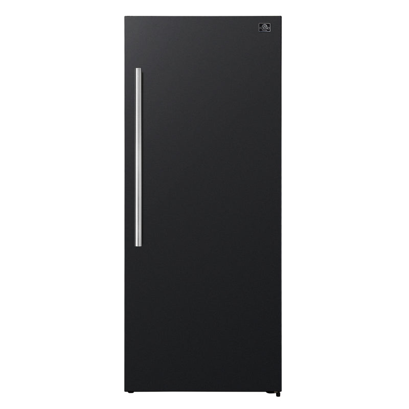 Load image into Gallery viewer, Forno Maderno 28-Inch, Black Convertible Freezer/Refrigerator with Right Swing - FFFFD1722-28BLK-RS