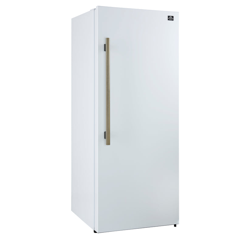 Load image into Gallery viewer, Forno Maderno 28-Inch, White Convertible Freezer/Refrigerator with Right Swing - FFFFD1722-28WHT-RS