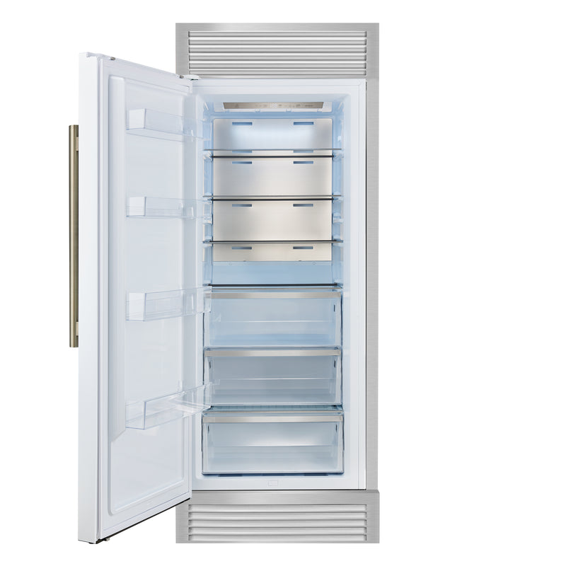 Load image into Gallery viewer, Forno Maderno 28 inch, White Built-In Convertible Refrigerator with Left Swing - FFFFD1722-32LSG-WHT