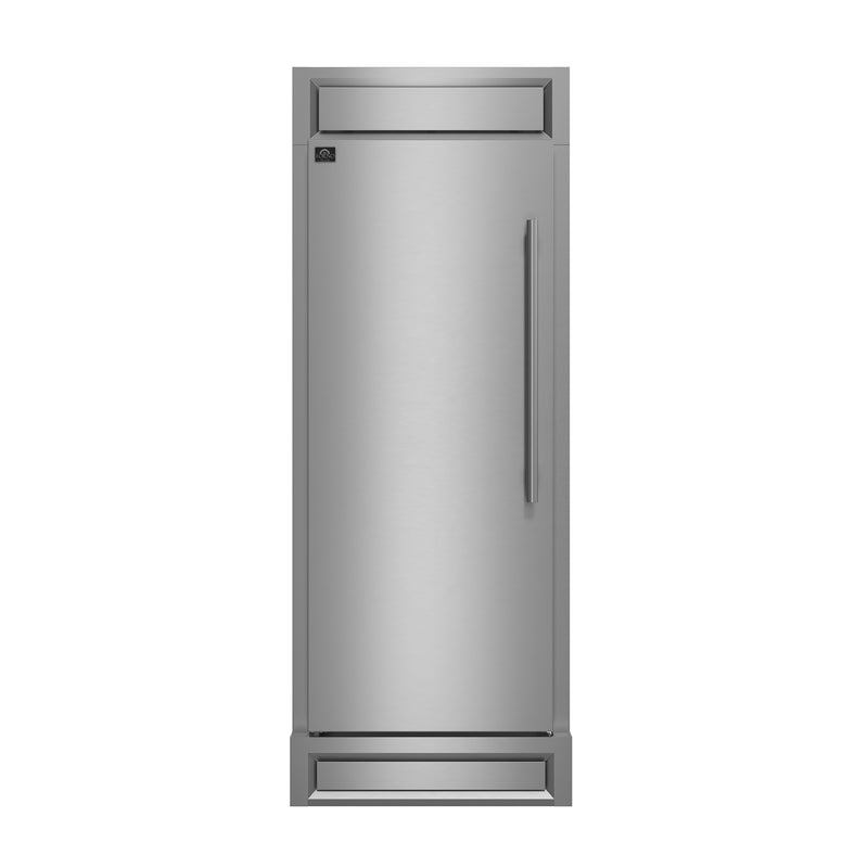 Load image into Gallery viewer, Forno Maderno 28-Inch Built-In Convertible Refrigerator, 13.6 cu.ft, Left Swing, Decorative Grill, ENERGY STAR Certified