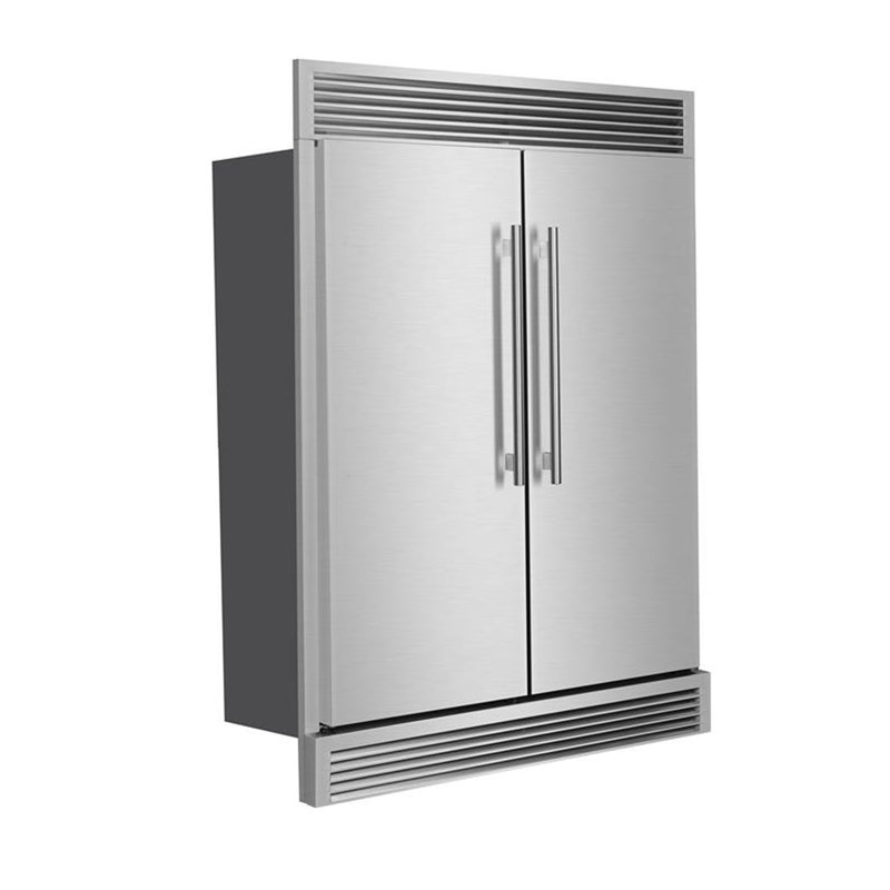 Load image into Gallery viewer, Forno Maderno 2-28-Inch, Stainless Steel Wide Convertible Refrigerator/Freezer - FFFFD1722-60SG