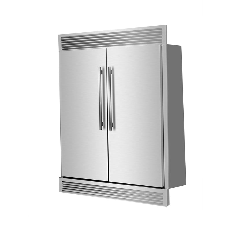 Load image into Gallery viewer, Forno Maderno 2-28-Inch, Stainless Steel Wide Convertible Refrigerator/Freezer - FFFFD1722-60SG